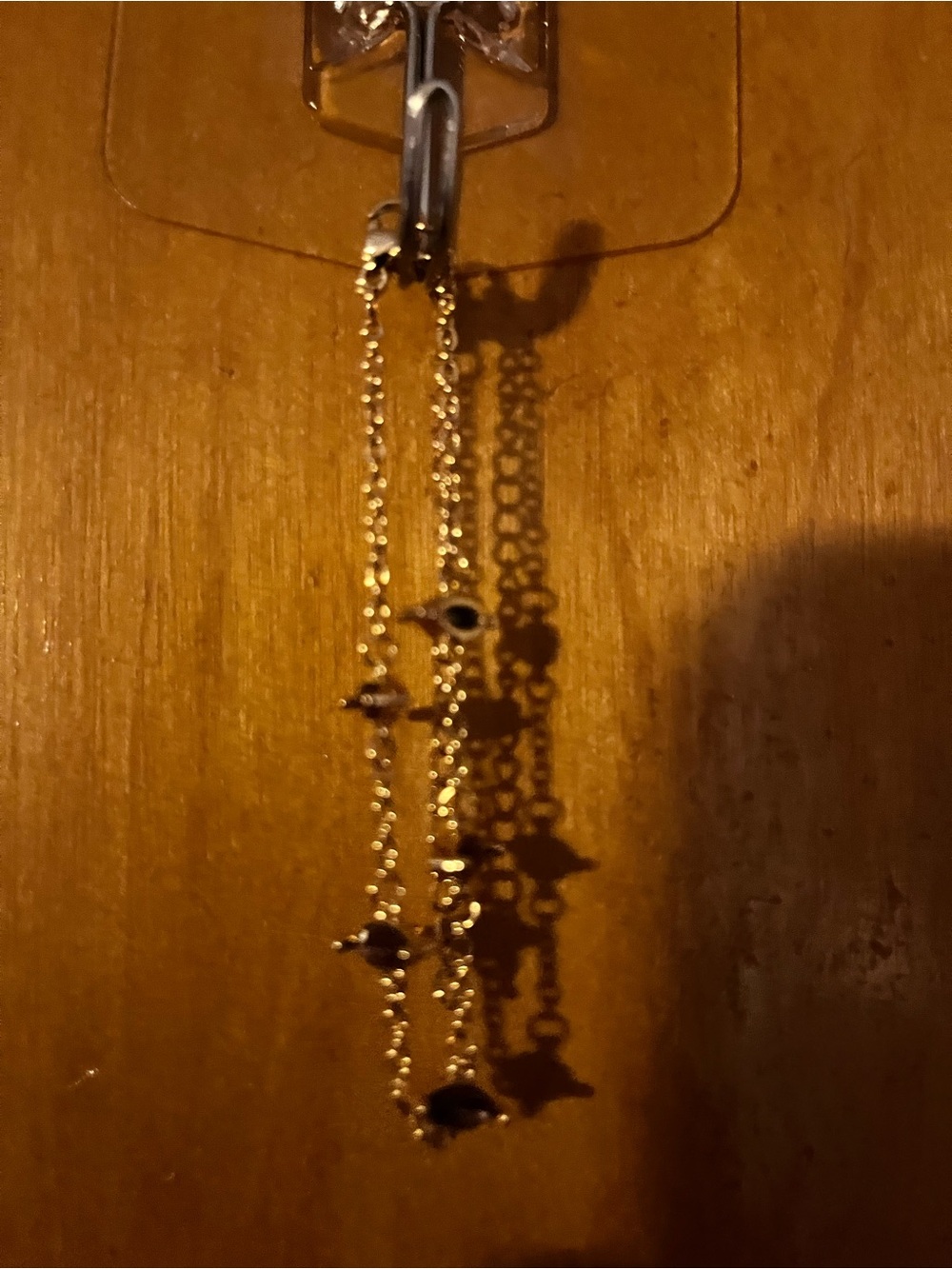 Gold-Tone bracelet with purple Accent Stones - Women's Jewelry